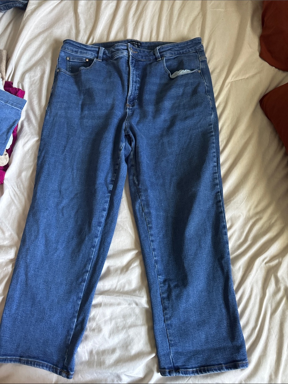Universal Standard Etta High Rise Straight Jeans Size 18 Plus Size